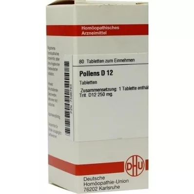 POLLENS D 12 tablet, 80 kos POLLENS D 12 tablet, 80 kos