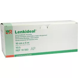 LENKIDEAL Idealb.10 cmx5 m bela brez bandaže, na razsuti 10 kos