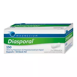 MAGNESIUM DIASPORAL 150 kapsul, 50 kos