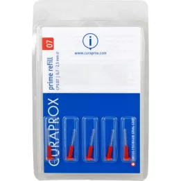 CURAPROX CPS 07 Interdentalb.xxxx-fine red, 5 kom