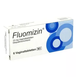 FLUOMIZIN 10 mg vaginalne tablete, 6 kos