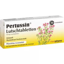 PERTUSSIN Pastile, 10 kom