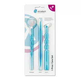 MIRADENT Set za nego I-Prox Care Set modra trans., 1 Št