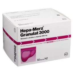 HEPA MERZ Granule 3.000 vrečk, 50 kom