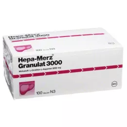 HEPA MERZ Granule 3.000 vreč, 100 kom