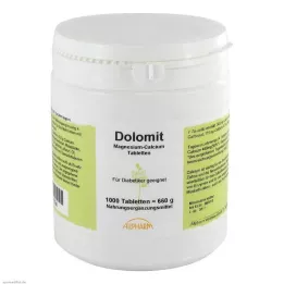 DOLOMIT Magnezij Kalcij Tablete, 1000 kos
