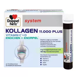 DOPPELHERZ Collagen 11.000 Plus system ampule, 30X25 ml