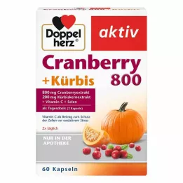 DOPPELHERZ Brusnica+Buča kapsule, 60 kos