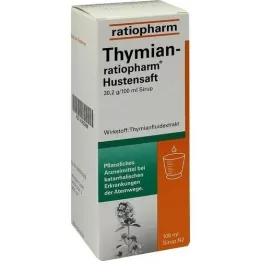 THYMIAN-RATIOPHARM Sirup proti kašlju, 100 ml