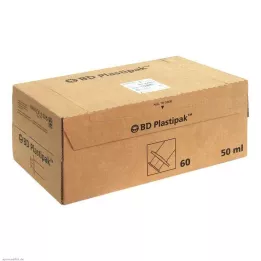 BD PLASTIPAK Pršilo 50 ml Luer Lok centralno, 60X50 ml