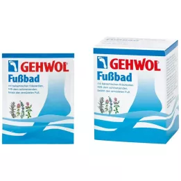 GEHWOL Porcijsko pakiranje za kopel za noge, 10X20 g