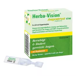 HERBA-VISION Eyebright sine kapljice za oko, 5X0,4 ml