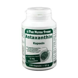 ASTAXANTHIN 6 mg vegetarijanske kapsule, 120 kos