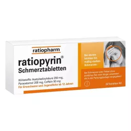 RATIOPYRIN Tablete proti bolečinam, 20 kom