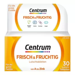 CENTRUM sveže & sadne pastile, 30 kom