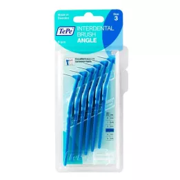 TEPE Medzobna ščetka Angle 0,6mm ISO 3 modra, 6 kos