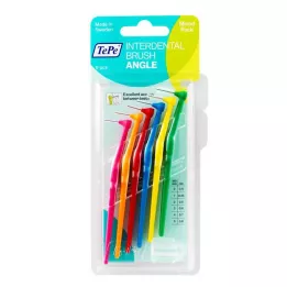 TEPE Medzobna ščetka Angle mixed, 6 kos