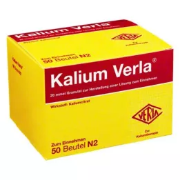 KALIUM VERLA Vrečka za granule, 50 kos