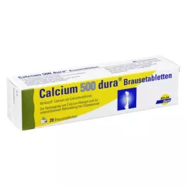 CALCIUM 500 dura šumeče tablete, 20 kom