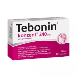 TEBONIN konzent 240 mg filmsko obložene tablete, 60 kom