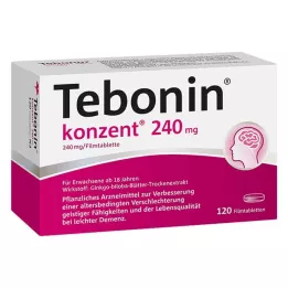 TEBONIN konzent 240 mg filmsko obložene tablete, 120 kom