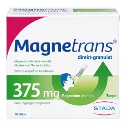 MAGNETRANS direct 375 mg zrnca, 20 kos
