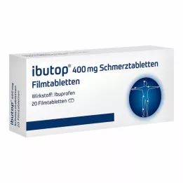 IBUTOP 400 mg protibolečinske filmsko obložene tablete, 20 kos