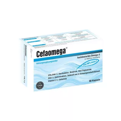 CEFAOMEGA kapsule, 90 kos