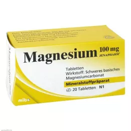 MAGNESIUM 100 mg Jenapharm tablete, 20 kom