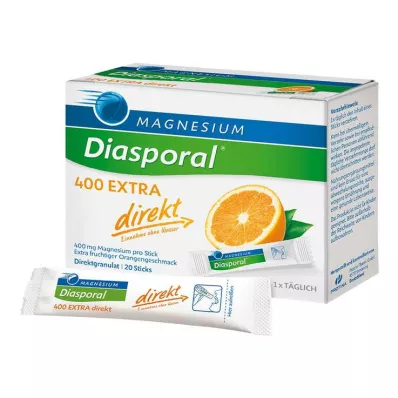 MAGNESIUM DIASPORAL 400 Extra direct granule, 20 kos