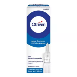 OTRIVEN 0,1 % dozirno pršilo brez konzervansov, 10 ml