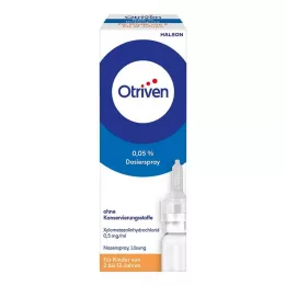 OTRIVEN 0,05% dozirno pršilo brez konzervansov, 10 ml