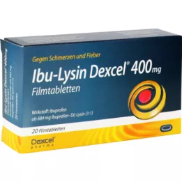 IBU-LYSIN Dexcel 400 mg filmsko obložene tablete, 20 kom