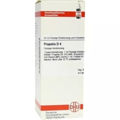 PROPOLIS D 4 razredčitev, 50 ml PROPOLIS D 4 razredčitev, 50 ml