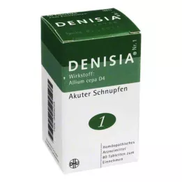 DENISIA 1 tableta proti prehladu, 80 kos