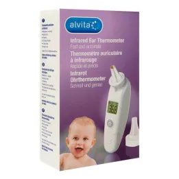Infrardeči ušesni termometer Alvita, 1 kos