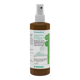 BRAUNODERM Raztopina v steklenički z razpršilom, 250 ml