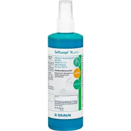 SOFTASEPT N barvna razpršilna steklenica, 250 ml