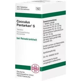 COCCULUS PENTARKAN S tablete, 200 kos
