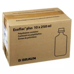 ISOTONE Fiziološka raztopina 0,9 % Braun Ecoflac Plus, 10X250 ml