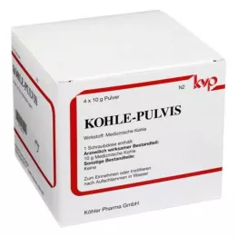 KOHLE pulvis prašek, 4X10 g