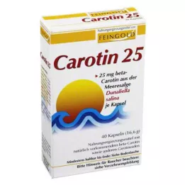 CAROTIN 25 Feingold kapsul, 40 kos