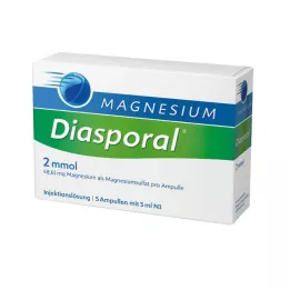 MAGNESIUM DIASPORAL 2 mmol ampule, 5X5 ml