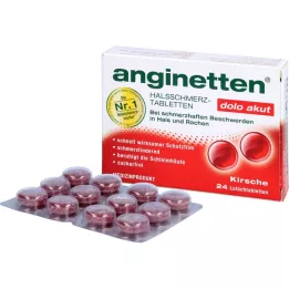 ANGINETTEN dolo pastile za akutno grlo, 24 kos