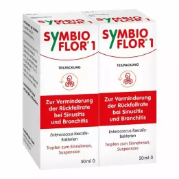 SYMBIOFLOR 1 suspenzija, 2X50 ml