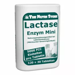 LACTASE 5.000 FCC Encim mini tableta v dozirniku, 120 kos