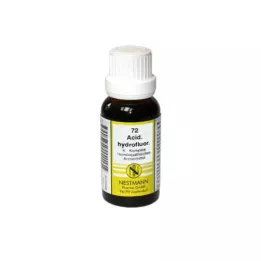 ACIDUM HYDROFLUORICUM K Complex No.72 Razredčitev, 20 ml