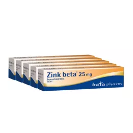ZINK BETA 25 šumečih tablet, 100 kos