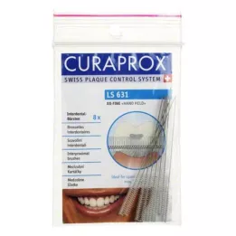 CURAPROX LS 631 Medzobna ščetka ex./extra fine, 8 kos