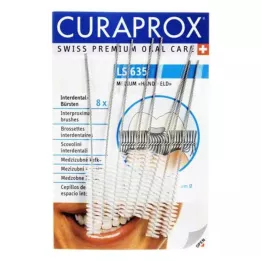 CURAPROX LS 635 Medzobna ščetka srednja, 8 kos